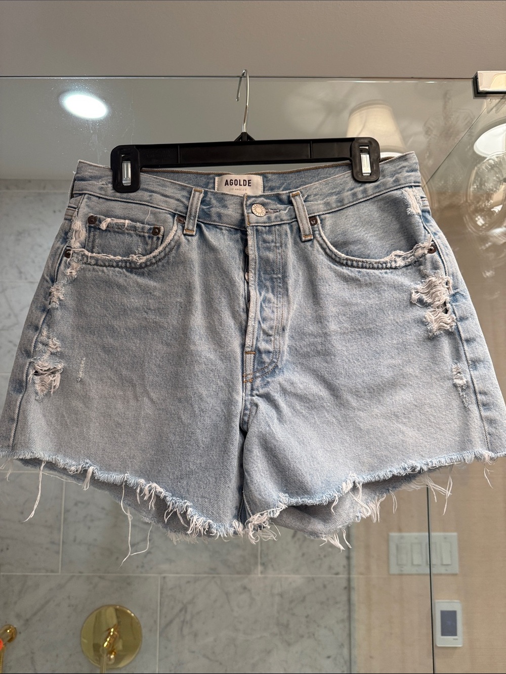 Agolde Parker 27 Jean shorts